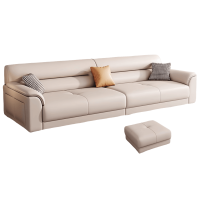 豫龙都沙发四人位+脚踏套