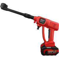 菁普华锂电高压清洗水枪6.0Ah一电一充