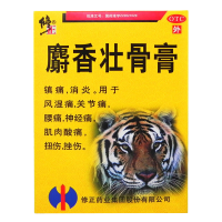 10贴]修正 麝香壮骨膏 2贴*5袋 风湿关节痛贴神经痛腰痛扭伤膏药