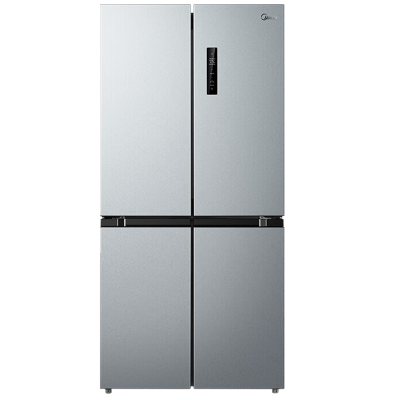 美的(Midea)冰箱慧鲜系列480升超薄大容量双变频十字四开门对开门风冷无霜囤货智能家用BCD-480WSPZM(E)