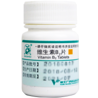 妙手 维生素B2片 5毫克*100片 用于和治疗维生素B2缺乏症 如口角炎 唇干裂 舌炎 脂溢性皮炎等