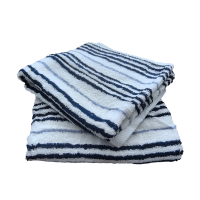 越衣纺工 竖条竹纤维毛巾 34*74(±2)条