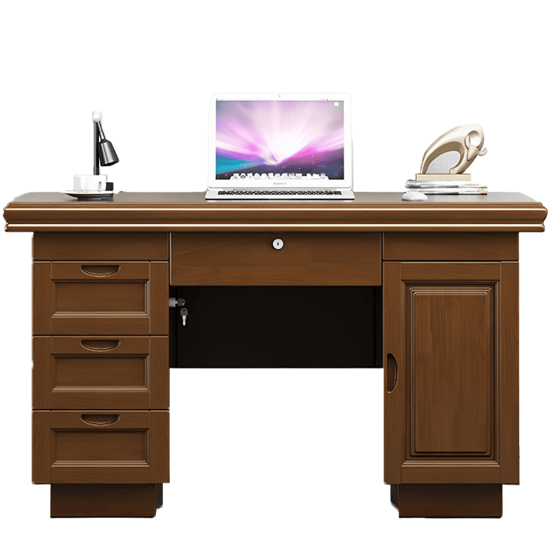 豫龙都办公桌一桌一椅套