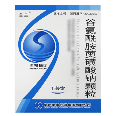 舍兰谷氨酰胺薁磺酸钠颗粒15袋/盒