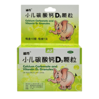 迪巧 小儿碳酸钙D3颗粒1g*10袋 儿童钙补充