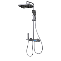 四季沐歌卫浴淋浴花洒套装恒温家用浴室增压智能花洒