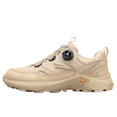 悍途(HUMTTO) 登山鞋 耐磨战术越野户外鞋男 140436A沙色41码