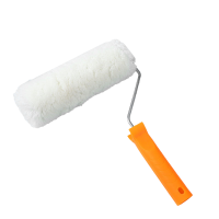 勿拍 京财祺源 滚筒刷羊毛滚筒油漆刷装修油漆工滚筒刷子装修刷墙工具纯白长毛棉线 8寸 JCY-A544SZ004
