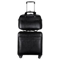 铁洋 子母拉杆箱 PU皮套装 16寸 套