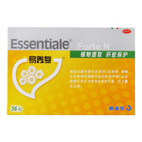 1盒]易善复 多烯磷脂酰胆碱胶囊 36粒 辅助改善中毒性肝损伤以及脂肪肝和肝炎患者的食欲不振