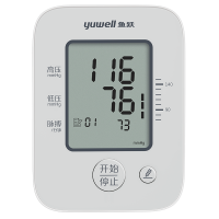 鱼跃电子血压计 家用智能加压上臂式 测血压仪器YE660A 大屏显示一键测量 多组记忆功能
