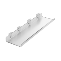 翌嘉YJ4122650 亚克力夹缝镜柜层隔板卫生间浴室壁挂储物架免打孔墙上置物架