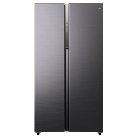 美的(Midea)电冰箱对开门607升 变频一级能效双开门家用智能节能无霜净味超薄可嵌入BCD-607WKPZM(E)