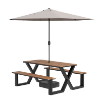 晨磊户外桌椅组合200*140*75cm/组