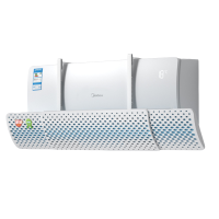 安盟臣AMC2155挂式空调挡板板宽18cm伸缩范围73-108cm 白色