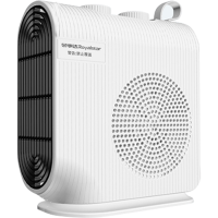 荣事达暖风机家用小型取暖器办公室桌面暖脚电暖器热风机NTS-208B白