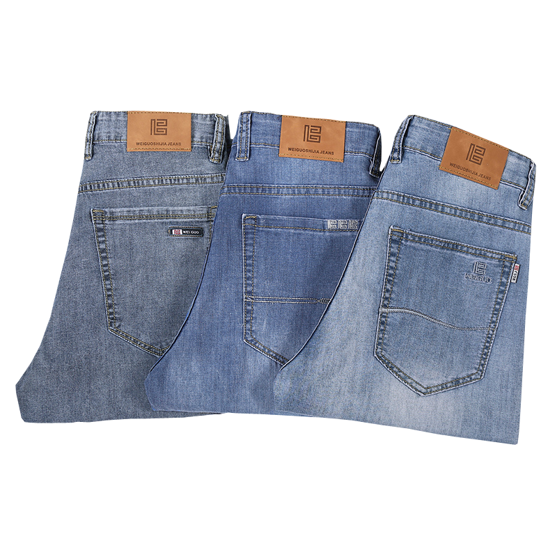 金盾(KIN DON)新款冬季男士复古潮宽松直筒休闲牛仔裤男大码肥佬裤胖子裤42码