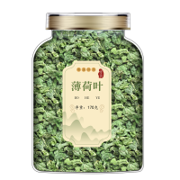 沈之问薄荷叶泡水新鲜薄荷茶干薄荷叶清凉花茶可搭冬季决明子罐装