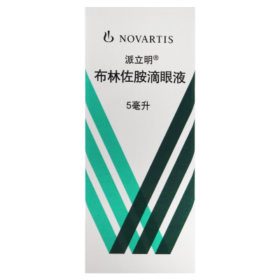 派立明布林佐胺滴眼液5ml:50mg(1%)/盒