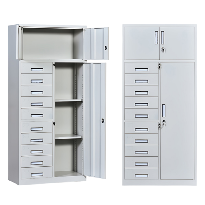 智叶舟多斗抽屉柜三门十斗85*39*180cm台