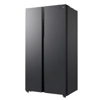 美的(Midea)550L冰箱对开门双开门一级能效双变频风冷无霜大容量冷藏冷冻家用智能冰箱BCD-550WKPZM(E)