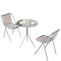 桃锦堂庭院休闲桌椅1桌2椅套