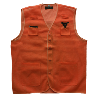 捷妮特 高可视警示橘网眼马甲 JNT-12 件