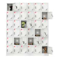 智叶舟手机充电柜36门1380*400*1730mm台