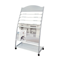 翌嘉YJ4122838 报纸架简易置物办公室报刊架 630*360*1090