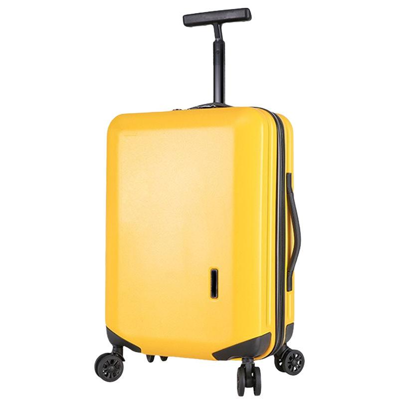 古卡维 拉杆箱 行李箱 黄色22寸拉链款1501C