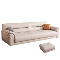 豫龙都沙发双人位+脚踏套