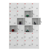 智叶舟对讲机充电柜24门1100*350*1730mm台