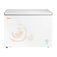 美的(Midea)冰柜卧式大冷冻囤货301升 商用家用 大容量冷藏冷冻转换冷柜 卧式冰箱 BD/BC-301KM(E)