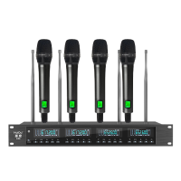 惠度(HuiDu)HDS-5300无线一拖四带直播功能话筒可连接手机电脑无线麦克风领夹款