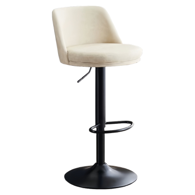 锁匠 高脚椅 米色 把