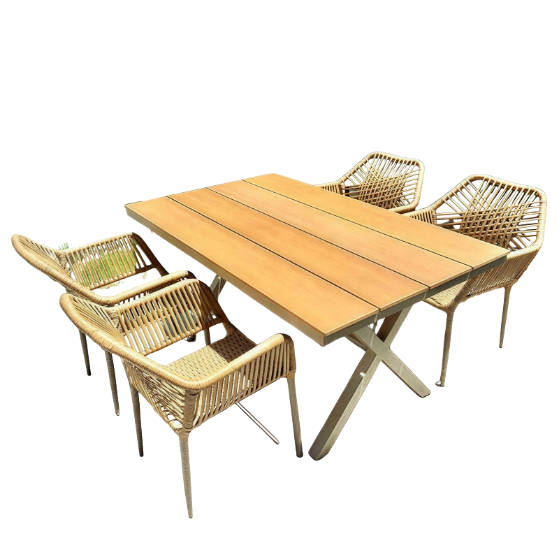 桃锦堂室外休闲桌椅B6套