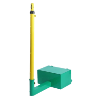 丝芝柔 羽毛球匹克球两用球柱 小箱体 对