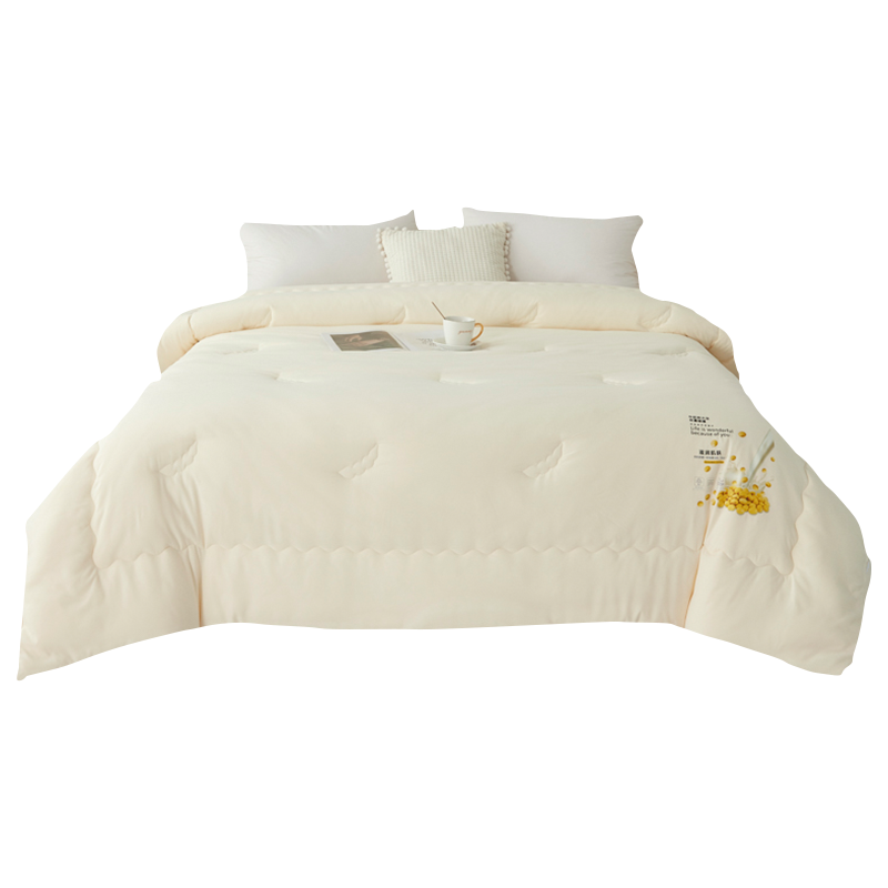 天山柔 150*200cm/200*230cm/220*240cm 奶小白大豆被芯 (计价单位:床) 豆乳白