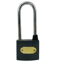 月跃鑫 挂锁 通开锁 50锁体60勾 内三角 把