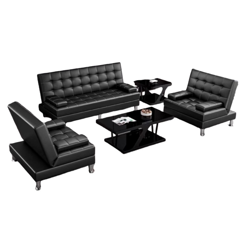 智叶舟沙发茶几组合180*90*80cm(3+1+1+茶几+方几)套