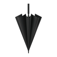 翌嘉 YJ5081618 全纤维雨伞 可定制logo可印图案 8骨 黑色