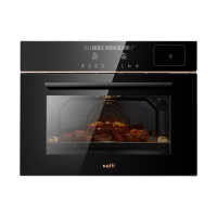 华帝(vatti)50升容量嵌入式一体机蒸烤箱电蒸箱电蒸炉家用烘培110℃穿透蒸48种智能菜单温湿双控易清洁i23022