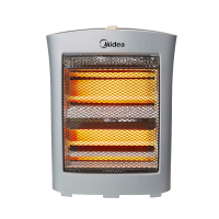 美的(Midea)取暖器HPW08D远红外速暖小太阳家用电暖器台式电热器暖气机办公室烤火炉暖脚器暗光防烫远红外电暖气