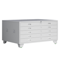 智叶舟图纸收纳柜五抽130*93*65cm台