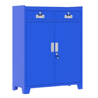 智叶舟矮柜工具柜二抽对开800*400*1000mm台