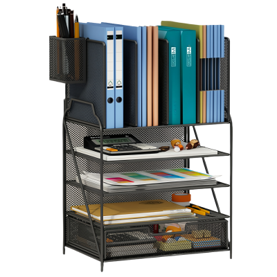 豫龙都 文件架 四层 个