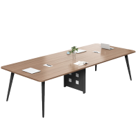 汐 会议桌 胡桃色 张