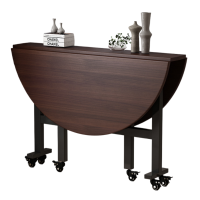 伟樽折叠圆餐桌100*100*75cm张