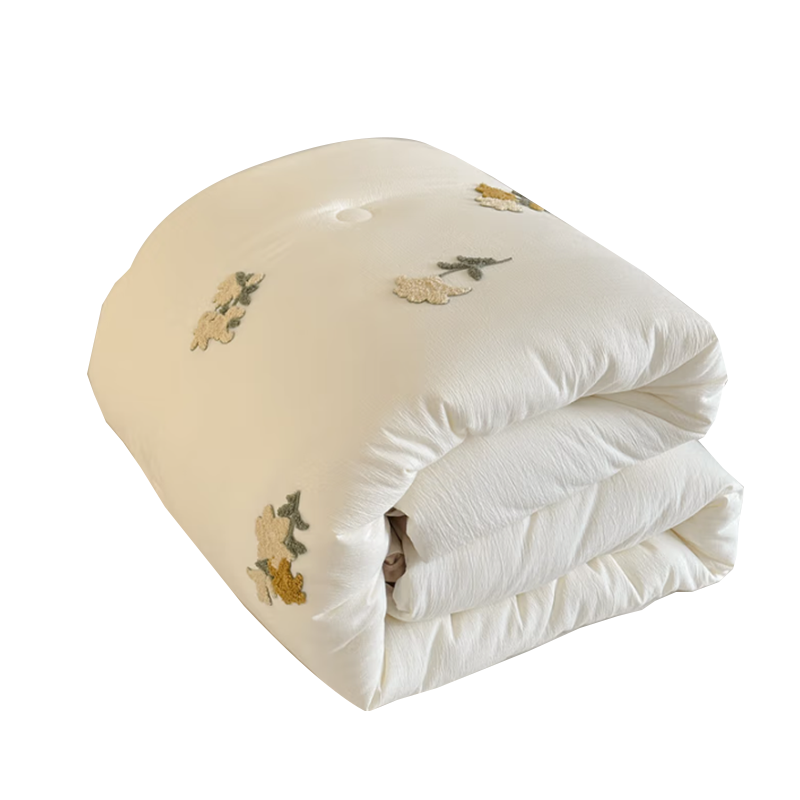 多奇曼木棉提花大豆被PH-B2605 200*230cm /3000克 花色:叶雨