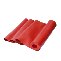 典虎 绝缘垫 红色平面5mm*1.5m*10m 卷